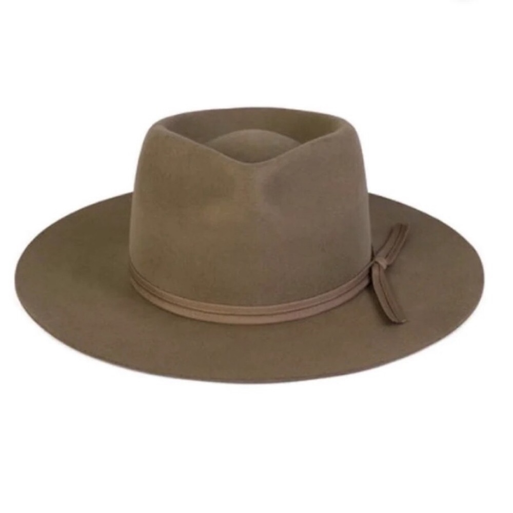 Lack Of Color Moss Zulu Fedora Hat In Olive Green. NWT! Sz S (55cm) & M (57cm) - Picture 7 of 16